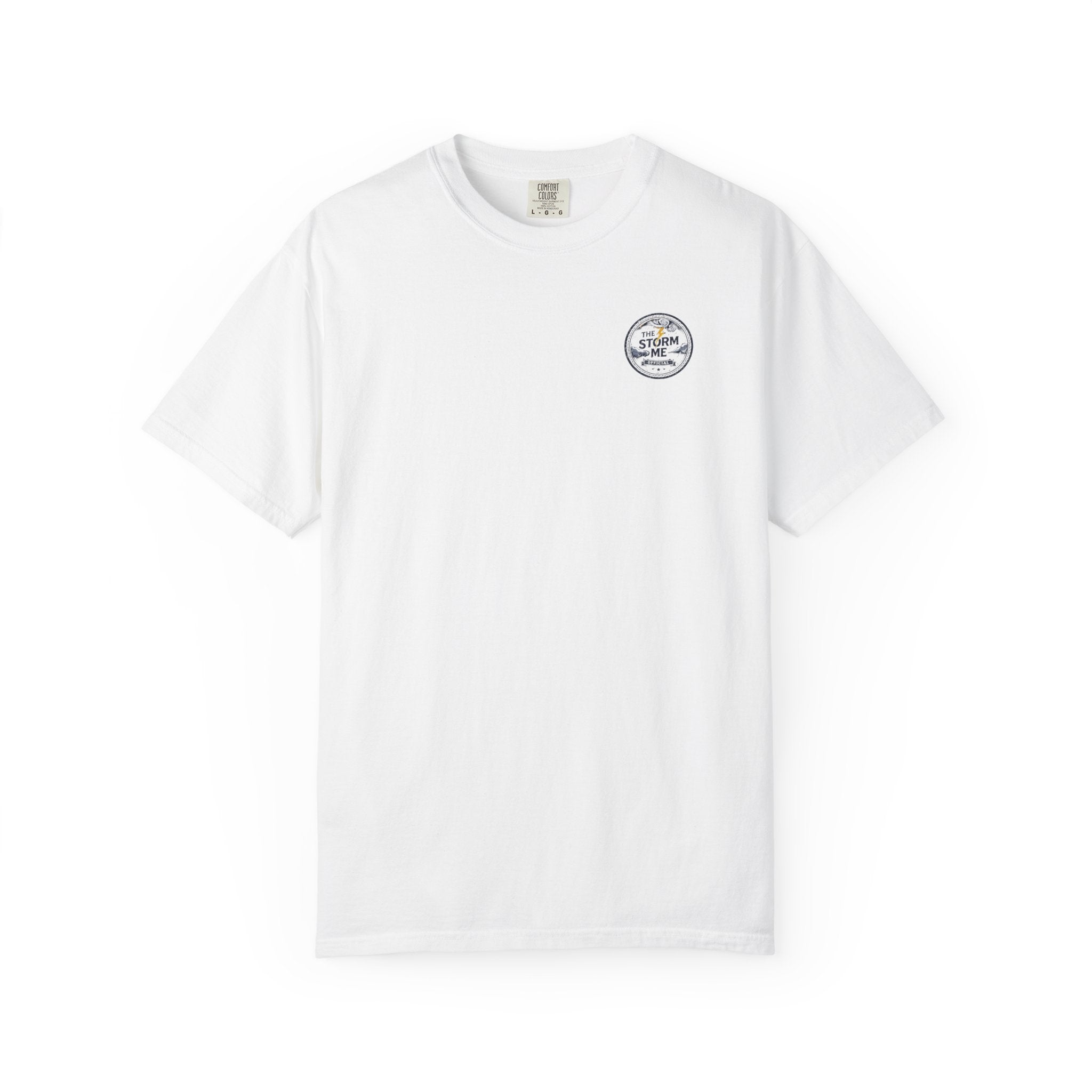 The Storm Logo Tee – Minimal Streetwear | Premium Chest Logo T-Shirt