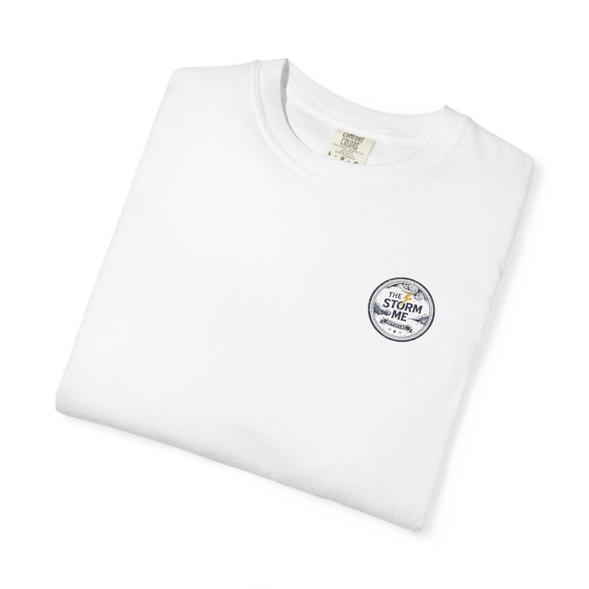 The Storm Logo Tee – Minimal Streetwear | Premium Chest Logo T-Shirt